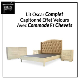 lit “oscar” – Élégance géométrique et raffinement