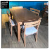 table À manger moderne en bois massif avec i4i ou i6i chaises table À manger moderne en bois massif avec i4i ou i6i chaises